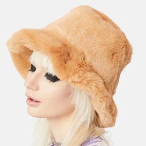 Faux Fur Bucket Hat